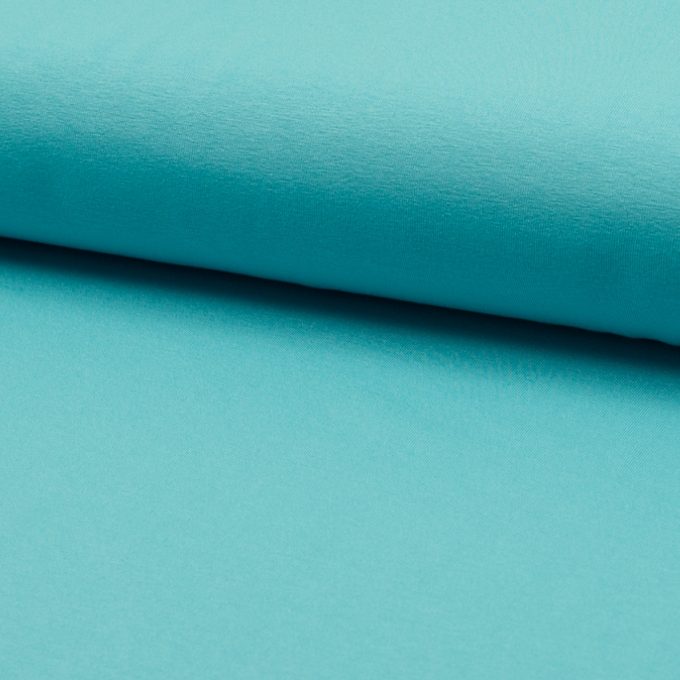 We love it: Viscosejersey, türkis