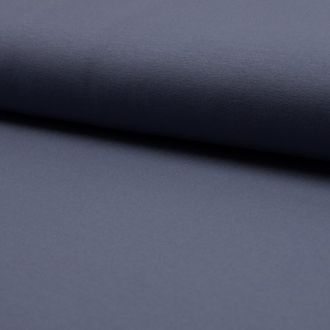 We love it: Viscosejersey, blaugrau