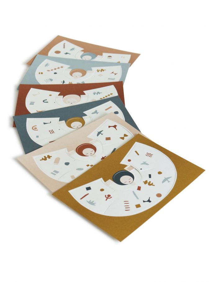 Jurianne Matter - Frisur mini-angles, Set mit 6 Engelkarten