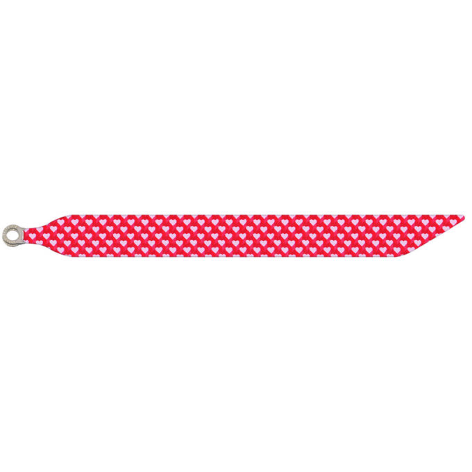 sorbet island - "Pink Hearts" Armband 100% Seide