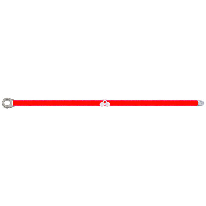 sorbet island - "SILVER CHERRY" Armband Samt