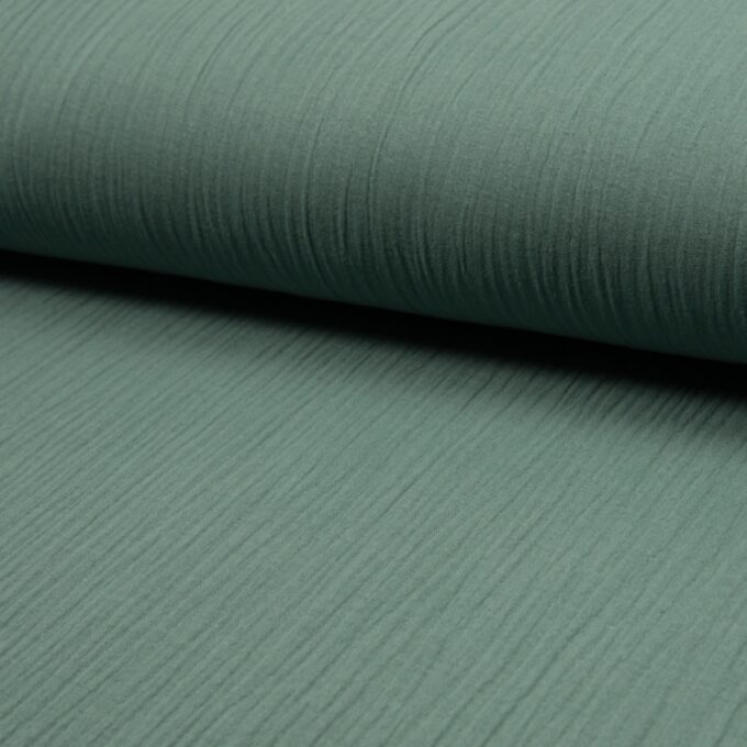 Musselin, der Trendstoff ! Farbe: dark mint