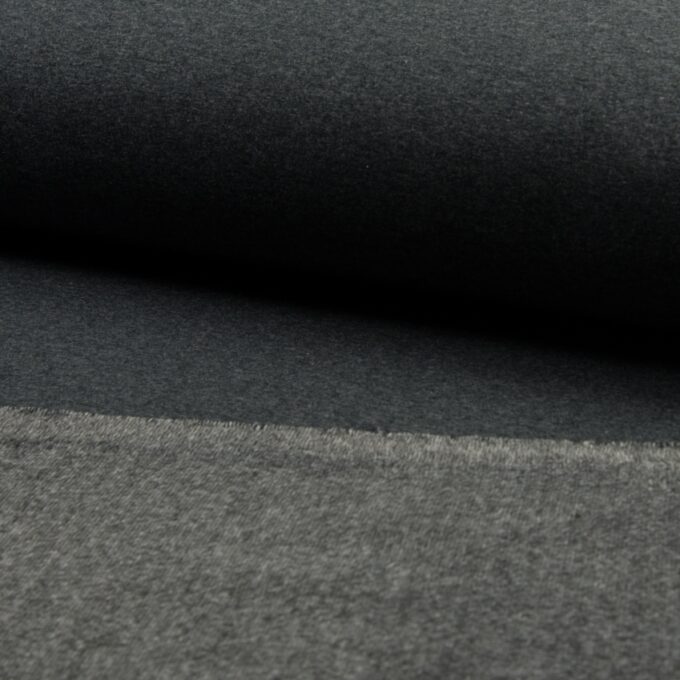 happy fleece grau meliert