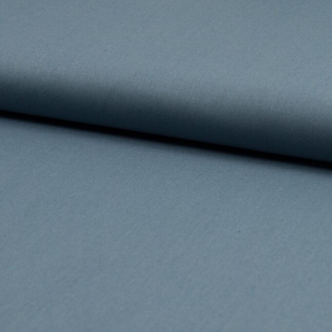 BW-Popelin organic, dusty blue