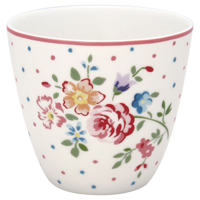 Green Gate - Latte cup Belle white