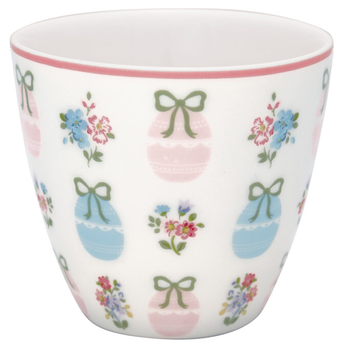 Green Gate - Latte cup Elsie white