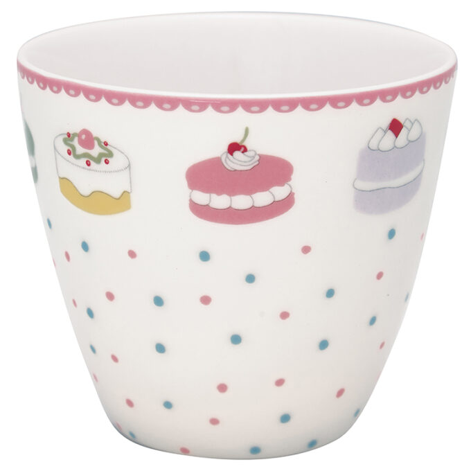 Green Gate - Latte cup Madelyn white